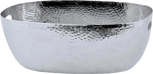 Cruiser’s Caché | 18" Aluminum Beverage Tub | Polished Silver Finish