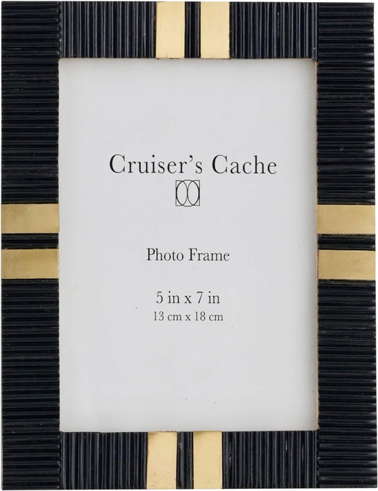 Cruiser’s Caché | Bone & Brass Picture or Photo Frame