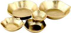 Cruiser’s Caché | Cluster of Small Serving Bowls with Gold Finish