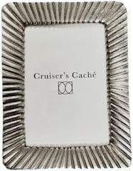 Cruiser’s Caché | Verona Picture Frame l Cast Aluminum | Gold Finish