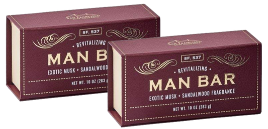 San Francisco Soap Company Man Bar 10 oz. Soap Bar (2-Pack set)