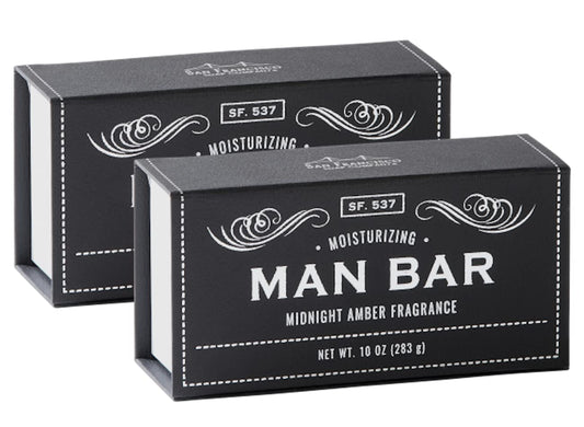 San Francisco Soap Company Man Bar Set of 2 or 3 10 oz. Soap Bars